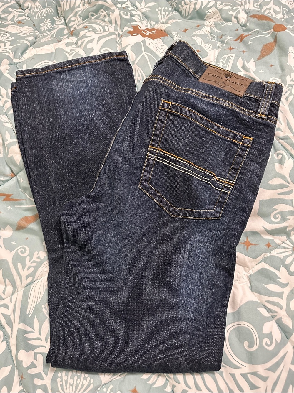 Cody James Men's Indigo Straight Jeans